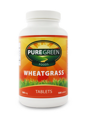 <strong>Wheatgrass Tablets (500 ct) <br> <i>Made with 100% Organic Wheatgrass</i></strong>